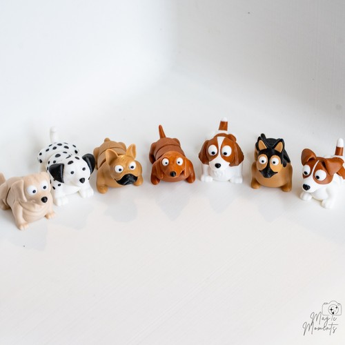 Printed cute dog - printed,