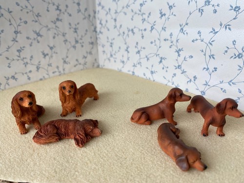 Dolls house dachshund - dolls,