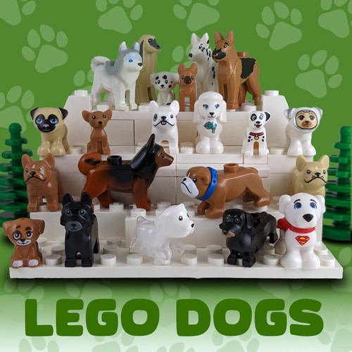Lego dogs minifigure - -,